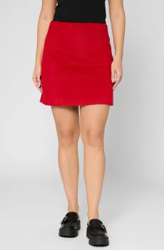 Женская красная юбка Красный 32 HUGO 50547637;619
