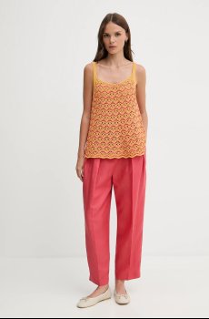 Хлопковый топ United Colors of Benetton