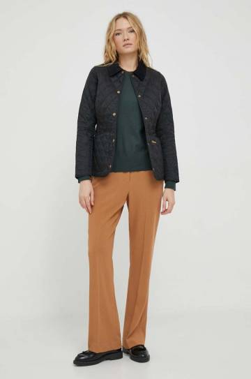 Куртка Barbour женская цвет чёрный переходная Куртка Barbour женская цвет чёрный переходная