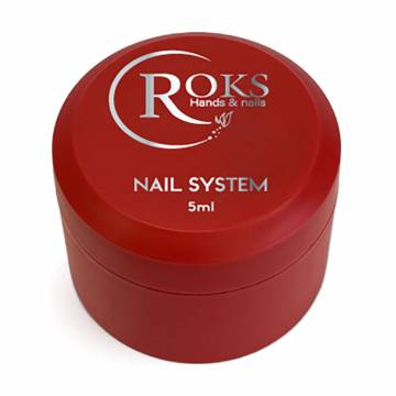 Гель-краска для ногтей Roks Nail System Metal Gel, Gold, 5 мл Гель-краска для ногтей Roks Nail System Metal Gel, Gold, 5 мл
