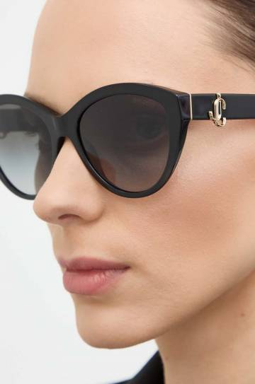 Солнцезащитные очки Jimmy Choo женские цвет чёрный 0JC5007 Солнцезащитные очки Jimmy Choo женские цвет чёрный 0JC5007