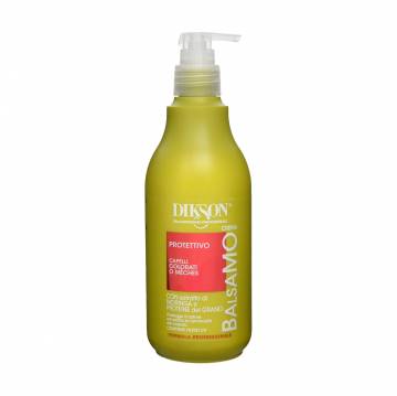 Бальзам Dikson Protettivo Capelli Colorati для блеска и защиты цвета волос, с экстрактом моринга и пшеничным белком, 500 мл Бальзам Dikson Protettivo Capelli Colorati для блеска и защиты цвета волос, с экстрактом моринга и пшеничным белком, 500 мл