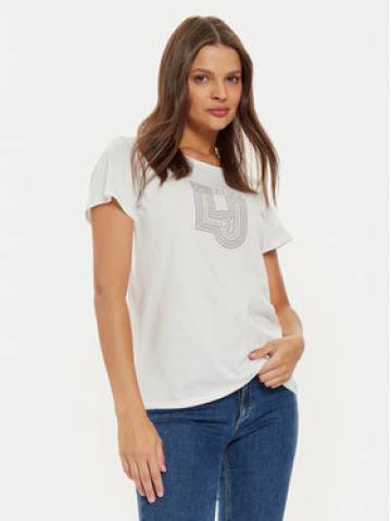 Liu Jo Футболка TF4209 J6040 Білий Regular Fit Liu Jo Футболка TF4209 J6040 Білий Regular Fit