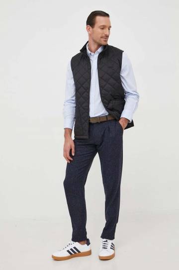 Безрукавка Barbour мужской цвет чёрный переходной Безрукавка Barbour мужской цвет чёрный переходной