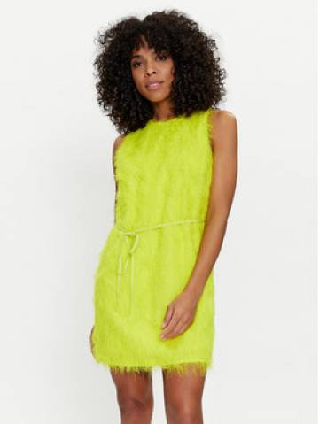 TWINSET Коктейльна сукня 241TP2431 Жовтий Regular Fit TWINSET Коктейльна сукня 241TP2431 Жовтий Regular Fit