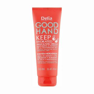 Увлажняющий крем для рук и ногтей Delia Cosmetics Good Hand Keep Hydrated Hand And Nail Cream, 250 мл Увлажняющий крем для рук и ногтей Delia Cosmetics Good Hand Keep Hydrated Hand And Nail Cream, 250 мл