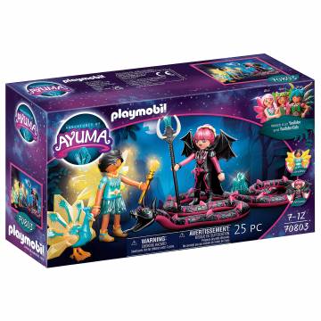 Конструктор Playmobil Ayuma Криштальна фея та фея кажанів (70803) Конструктор Playmobil Ayuma Криштальна фея та фея кажанів (70803)