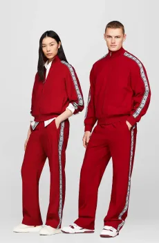 Красные брюки TH X CLOT (унисекс) Красный XXS Tommy Hilfiger MW0MW35188