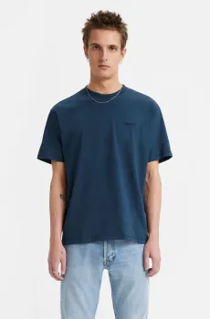 Мужская темно-синяя футболка Синий XL Levi’s® A0637;0058
