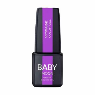 Гель-лак для ногтей Baby Moon Full Vitrage Color Gel 02 Фиолетовый, 6 мл Гель-лак для ногтей Baby Moon Full Vitrage Color Gel 02 Фиолетовый, 6 мл