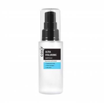 Увлажняющая сыворотка для лица Coxir Ultra Hyaluronic Ampoule с гиалуроновой кислотой, 50 мл Увлажняющая сыворотка для лица Coxir Ultra Hyaluronic Ampoule с гиалуроновой кислотой, 50 мл