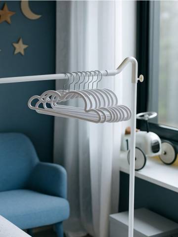 Вішалки, 10 шт. - білий