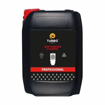Гель для чистки унитазов TURBOчист Professional с хлором, 4.7л Гель для чистки унитазов TURBOчист Professional с хлором, 4.7л