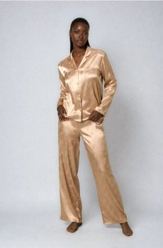 Піжамний комплект із двох предметів Barbie - нюдовий