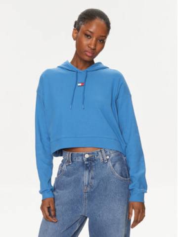 Tommy Jeans Світшот Herritage UW0UW05153 Голубий Regular Fit Tommy Jeans Світшот Herritage UW0UW05153 Голубий Regular Fit