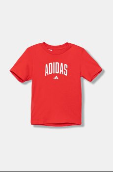 Детская хлопковая футболка adidas