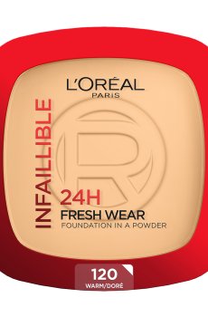 Компактная крем-пудра для лица LOreal Paris Infaillible 120, 9 г