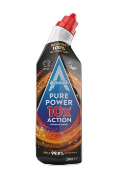 Гель для чистки туалета Astonish Pure Power Максимальная мощность 750 мл