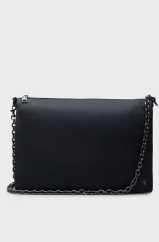 Женская черная сумка MICRO MONO SHOULDER BAG33 PU Черный ONESIZE Calvin Klein K60K611950