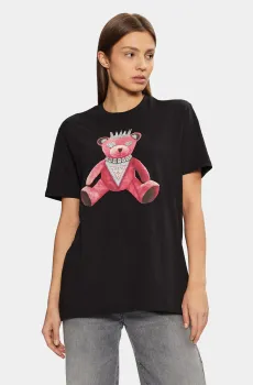 Женская черная футболка Черный XS Guess W5RI30.K9RM1;JBLK