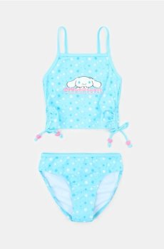 Роздільний купальник із зав’язками з боків Cinnamoroll - блакитний
