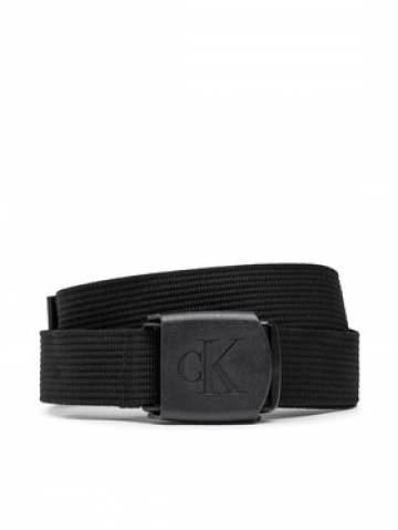 Calvin Klein Jeans Чоловічий ремінь Logo Plaque Webbing Belt K50K510160 Чорний Calvin Klein Jeans Чоловічий ремінь Logo Plaque Webbing Belt K50K510160 Чорний