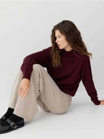 Reserved - LADIES` TROUSERS - бежевий - 467GX-08M Reserved - LADIES` TROUSERS - бежевий - 467GX-08M