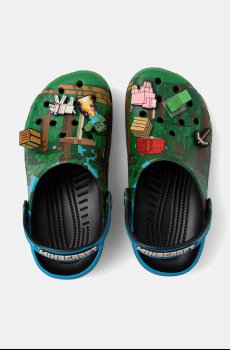 Шлепанцы Crocs Classic Minecraft Clog