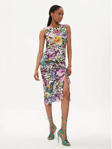Just Cavalli Повсякденна сукня 76PAO939 Білий Slim Fit Just Cavalli Повсякденна сукня 76PAO939 Білий Slim Fit