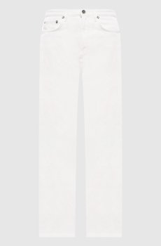 Белые джинсы мом SAMUR