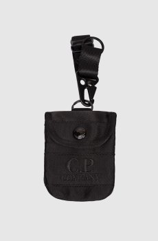 Черный брелок-карман с логотипом