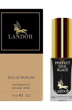 Landor Perfect Idol Black Парфюмированная вода мужская, 3 мл (миниатюра)