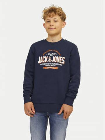 Jack&Jones Junior Світшот Logo 12258840 Cиній Regular Fit Jack&Jones Junior Світшот Logo 12258840 Cиній Regular Fit