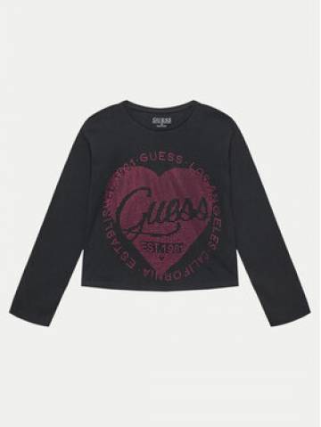 Guess Футболка J4YI18 K6YW4 Чорний Boxy Fit Guess Футболка J4YI18 K6YW4 Чорний Boxy Fit