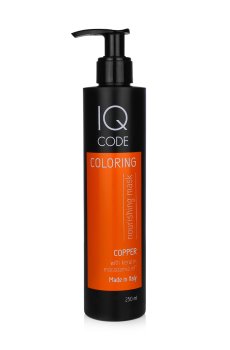 Тонирующая маска для волос IQ code Color Mask Медный (Copper), 250 мл