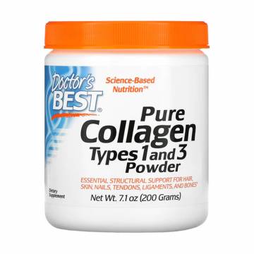 Коллаген Doctors Best Collagen Types 1 and 3 Powder в порошке, 200 г