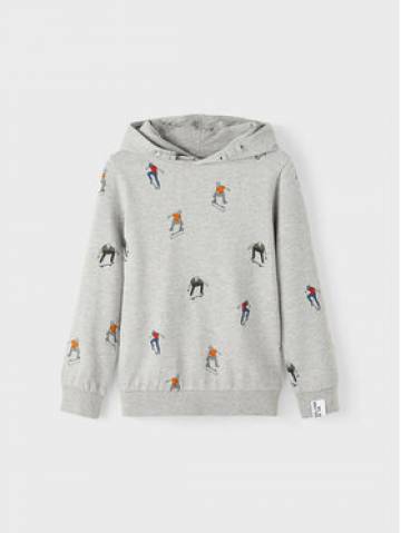NAME IT Світшот 13205752 Сірий Regular Fit NAME IT Світшот 13205752 Сірий Regular Fit