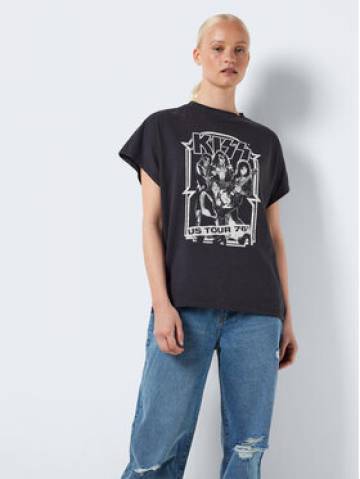 Noisy May Футболка Hailey 27028380 Сірий Relaxed Fit Noisy May Футболка Hailey 27028380 Сірий Relaxed Fit