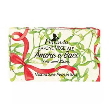 Натуральное мыло Florinda Vegetal Soap Love Аnd Kisses Любовь и поцелуи, 100 г Натуральное мыло Florinda Vegetal Soap Love Аnd Kisses Любовь и поцелуи, 100 г
