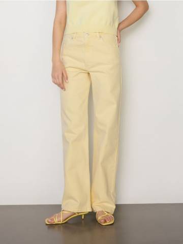 Reserved - Джинси широкого крою - yellow jeans - YS782-11J Reserved - Джинси широкого крою - yellow jeans - YS782-11J