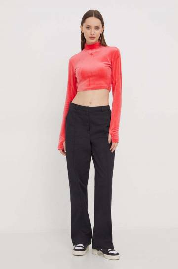 Adidas Originals цвет красный с полугольфом Adidas Originals цвет красный с полугольфом