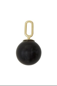 Позолоченный серебряный кулон Design Letters