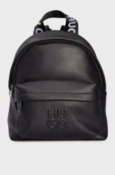 Женский черный рюкзак Черный ONESIZE HUGO 50513080;001