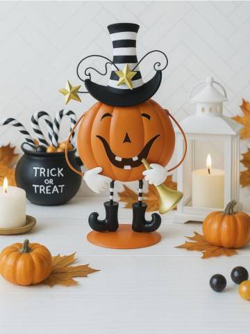 Стояча прикраса Halloween - помаранчевий