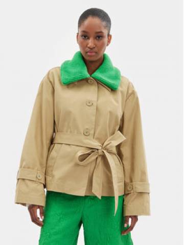 Custommade Демісезонна куртка Francheska 999512802 Бежевий Regular Fit Custommade Демісезонна куртка Francheska 999512802 Бежевий Regular Fit