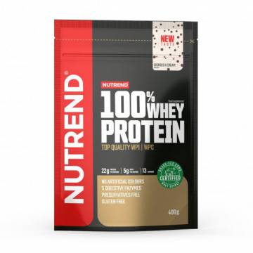 Протеин Nutrend 100% Whey Protein Печенье и крем, в порошке, 400 г Протеин Nutrend 100% Whey Protein Печенье и крем, в порошке, 400 г