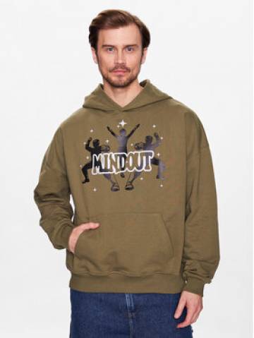 Mindout Світшот Trinary T2023-1 Зелений Regular Fit Mindout Світшот Trinary T2023-1 Зелений Regular Fit