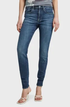 Женские темно-синие джинсы Lhana Skinny Синий 24-30 G-Star RAW D19079,C051