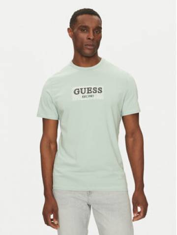 Guess Футболка M5GI19 J1314 Зелений Regular Fit Guess Футболка M5GI19 J1314 Зелений Regular Fit