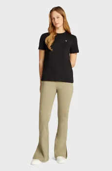 Женская черная футболка LANDSCAPE PHOTO Черный XS Calvin Klein Jeans J20J224986